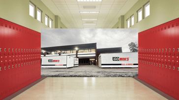 go minis at school for renovations