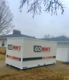 Go Mini's unit in front of house