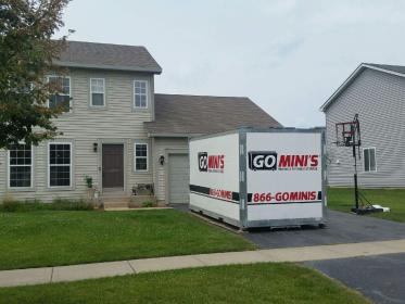 go minis unit on driveway