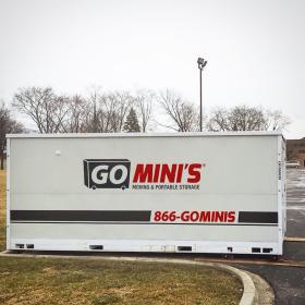 go minis unit in parking lot